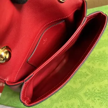 Gucci 698643 Gucci Blondie mini leather bag Red