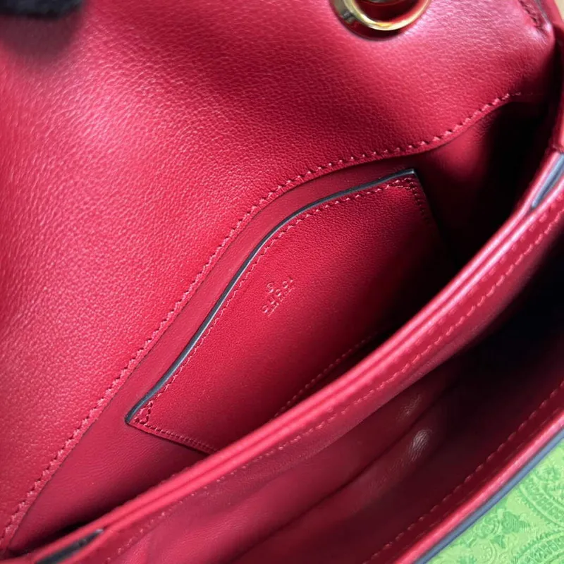 Gucci 698643 Gucci Blondie mini leather bag Red