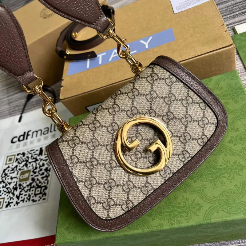 Gucci 698643 Gucci Blondie mini bag Brown