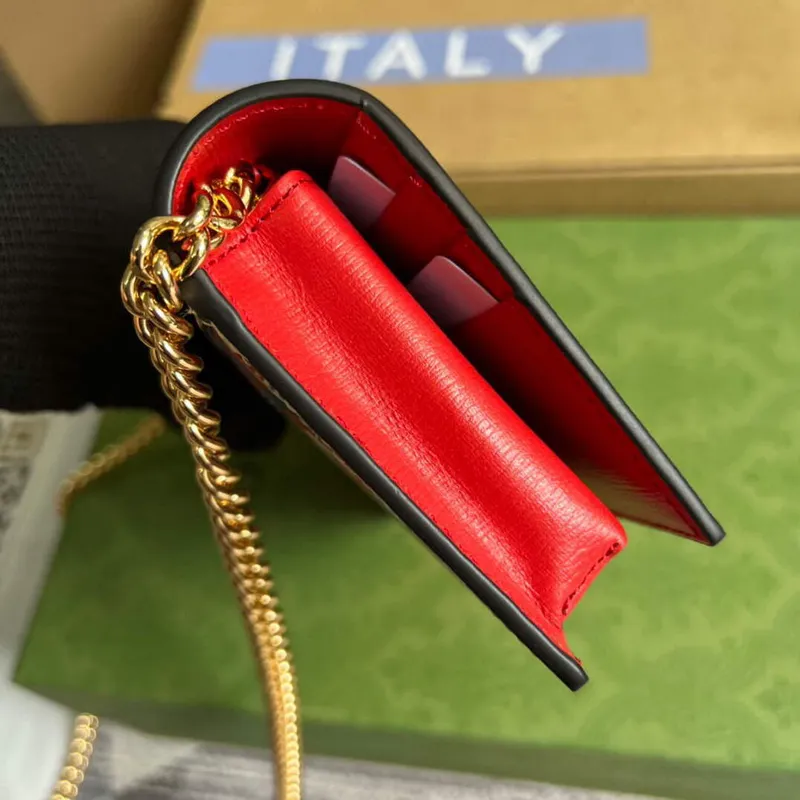 Gucci 621892 Adidas x Gucci wallet with Horsebit chain