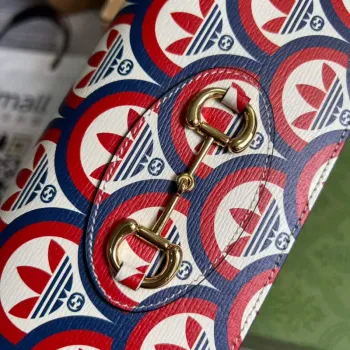 Gucci 621892 Adidas x Gucci wallet with Horsebit chain