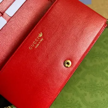 Gucci 621892 Adidas x Gucci wallet with Horsebit chain