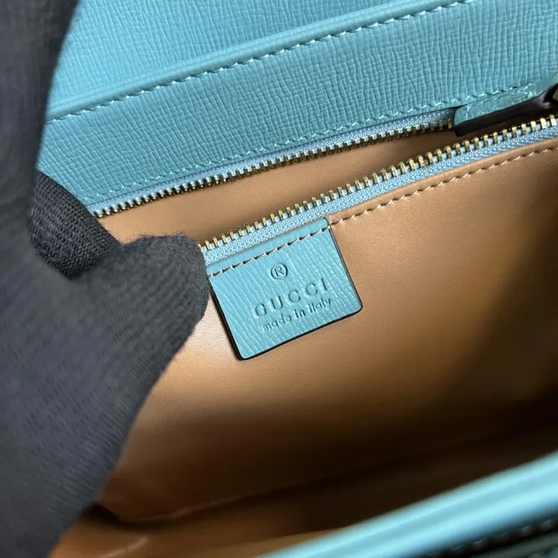 Gucci Horsebit 1955 shoulder bag 602204 Blue