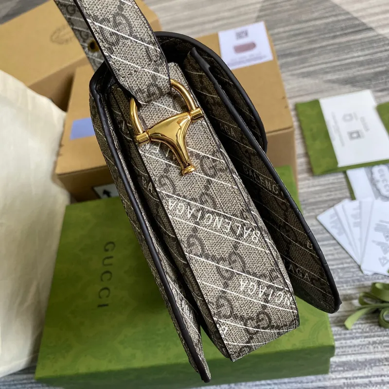 Gucci Horsebit 1955 shoulder bag 602204 Beige