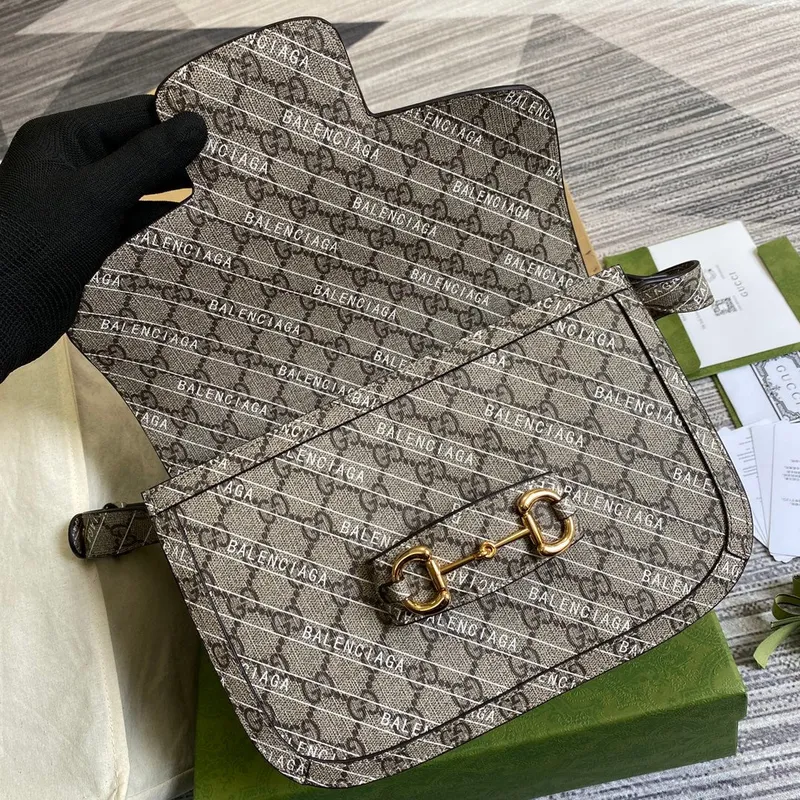 Gucci Horsebit 1955 shoulder bag 602204 Beige