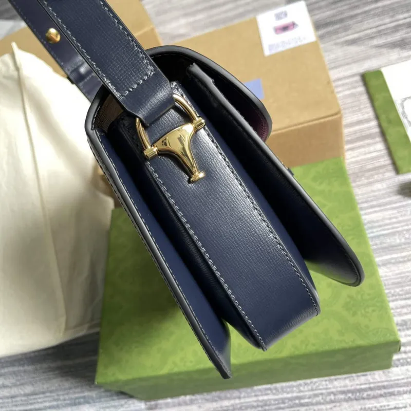 Gucci Horsebit 1955 small bag 602204 Pink corduroy