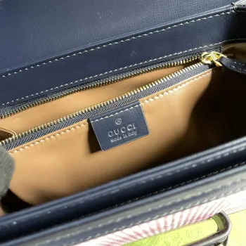 Gucci Horsebit 1955 small bag 602204 Pink corduroy