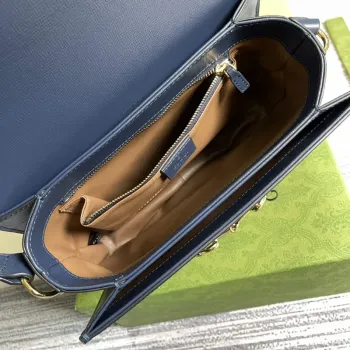 Gucci Horsebit 1955 small bag 602204 Brown corduroy