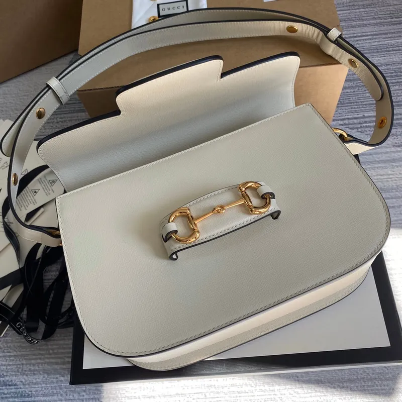 Gucci Horsebit 1955 shoulder bag 602204 Beige leather