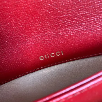 Gucci Horsebit 1955 shoulder bag 602204 Red leather