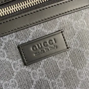 Gucci 682357 GG Black messenger 598103 Black GG Supreme canvas