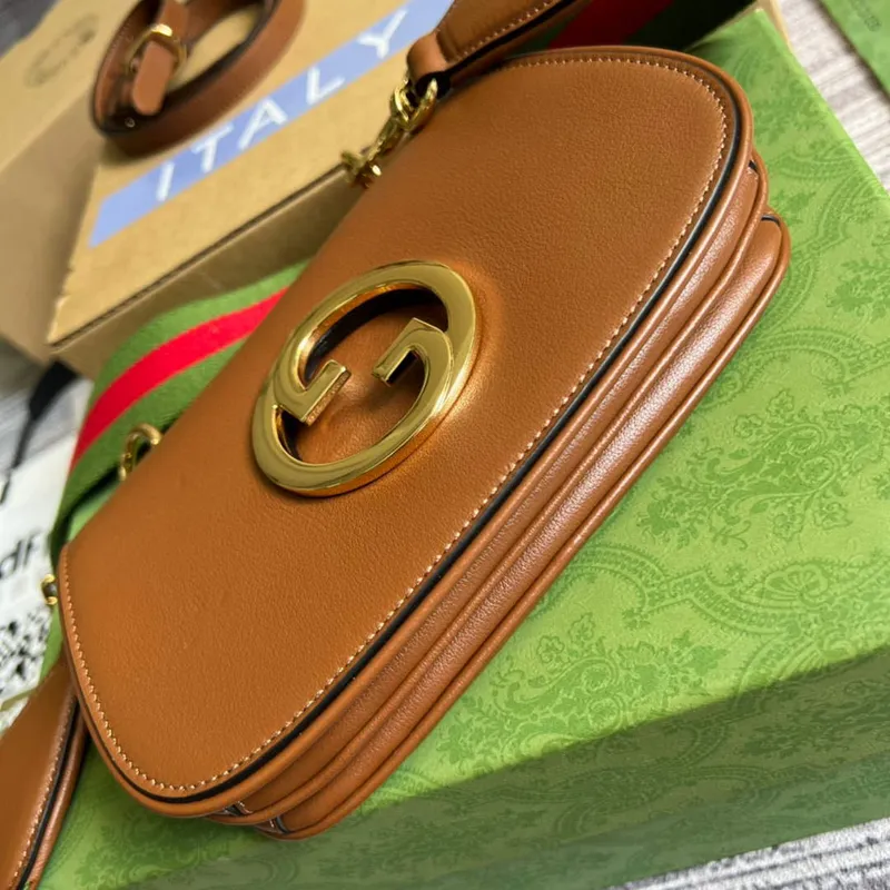 Gucci  698643 Blondie mini bag in cuir leather