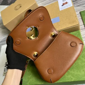 Gucci  698643 Blondie mini bag in cuir leather