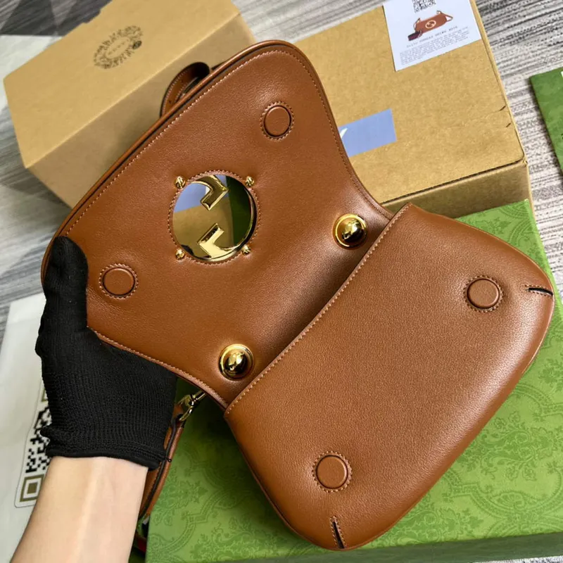 Gucci  698643 Blondie mini bag in cuir leather