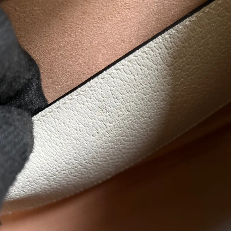 Gucci 702721 Diana Small Tote Bag White leather