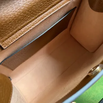 Gucci 702721 Diana Small Tote Bag Brown leather