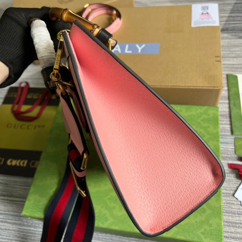 Gucci 702721 Diana Small Tote Bag Pink
