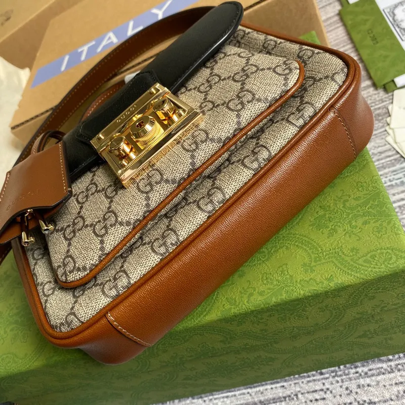 Gucci 658487 Padlock Mini Bag Black