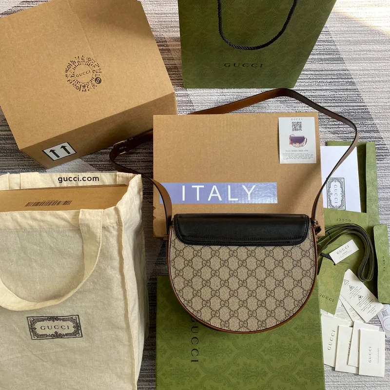 Gucci 644524 Padlock small shoulder bag Black