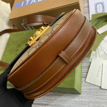 Gucci 644524 Padlock small shoulder bag Black