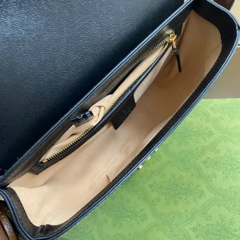 Gucci 644524 Padlock small shoulder bag Black