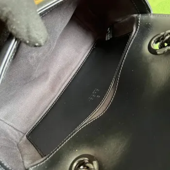 Gucci 446744 GG Marmont Matelassé Mini Bag Black