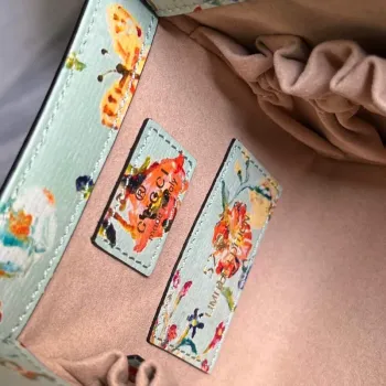 Gucci 645453 Gucci Horsebit 1955 Mini Top Handle Bag Green