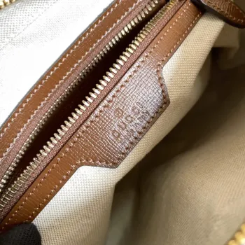 Gucci 675891 Messenger bag with Interlocking G Beige and ebony