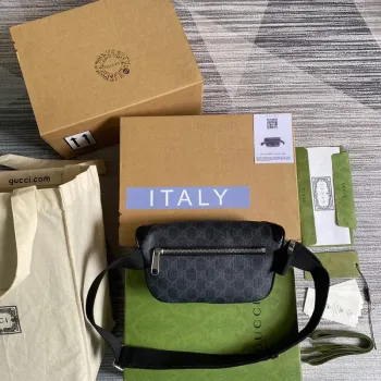 Gucci 682933 Belt bag with Interlocking G Black