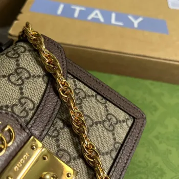 Gucci 696180 Ophidia GG Mini Shoulder Bag Brown