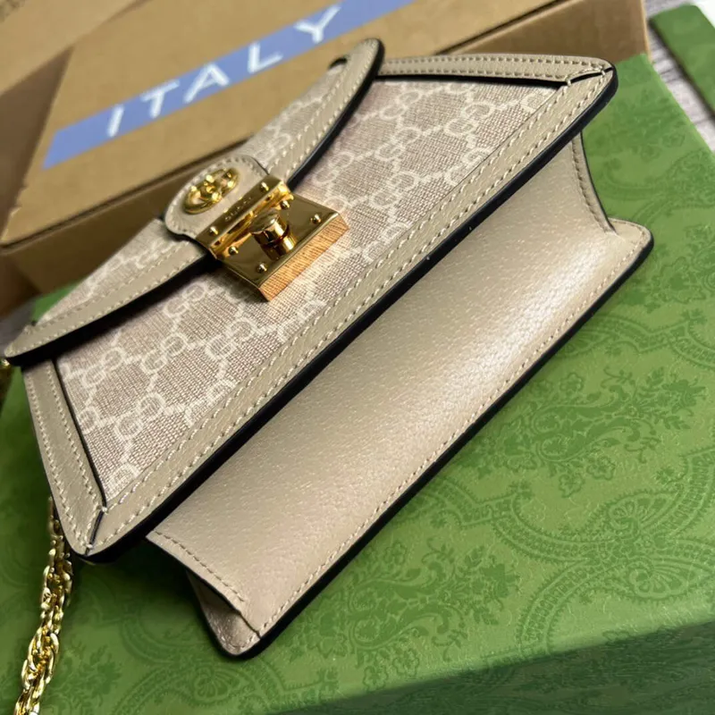 Gucci 696180 Ophidia GG Mini Shoulder Bag Beige