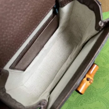 Gucci Bamboo1947 Mini top handle bag 686864 Brown