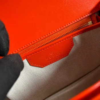 Gucci Bamboo1947 small top handle bag 675797 Red