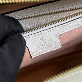 Gucci 693724 Ophidia Small Tote With Web White