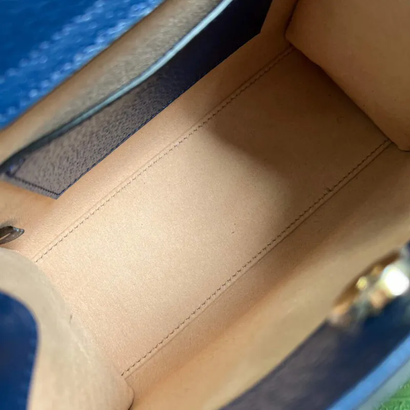 Gucci 702732 Gucci Diana Mini Tote Bag Blue