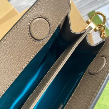 Gucci 503877 Ophidia GG Small Shoulder Bag Beige Brown