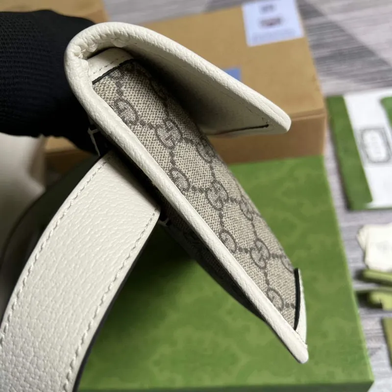 Gucci  674081 Ophidia belt bag White