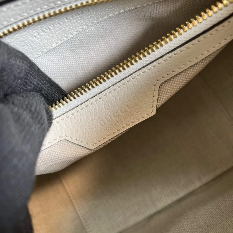 Gucci 674096 Ophidia large shoulder bag White