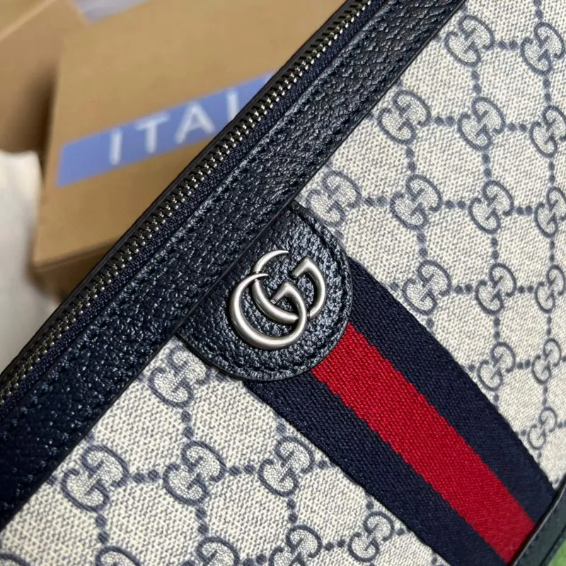 Gucci 674096 Ophidia large shoulder bag Black