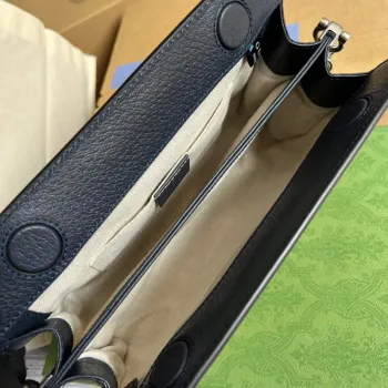 Gucci 503877 Ophidia GG Small Shoulder Bag Beige Blue