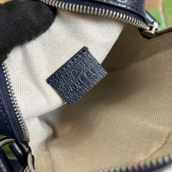 Gucci 598127 Ophidia GG Small Shoulder Bag Beige Blue