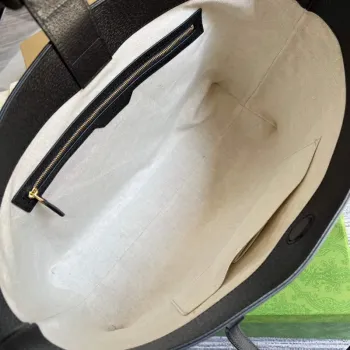 Gucci 631685 Ophidia Medium Tote With Web Black