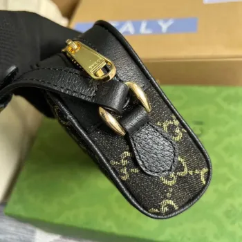 Gucci 517350 Ophidia GG Mini Bag Black