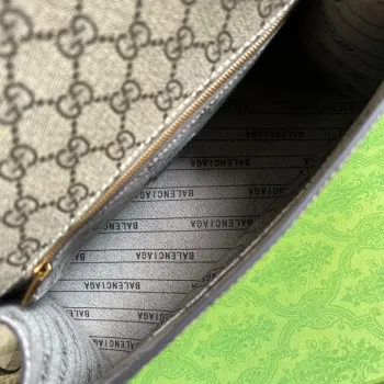 Gucci 681696 The Hacker Project Medium Hourglass bag Beige and ebony