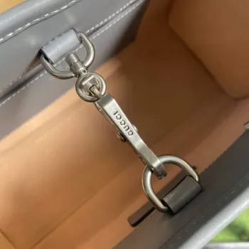 Gucci 681483 GG Marmont small tote bag Grey