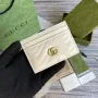 Gucci GG Marmont Card Case  443127 White