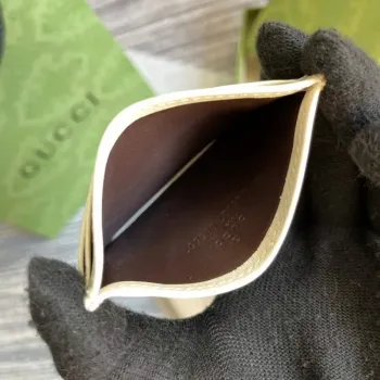 Gucci GG Marmont Card Case  443127 White