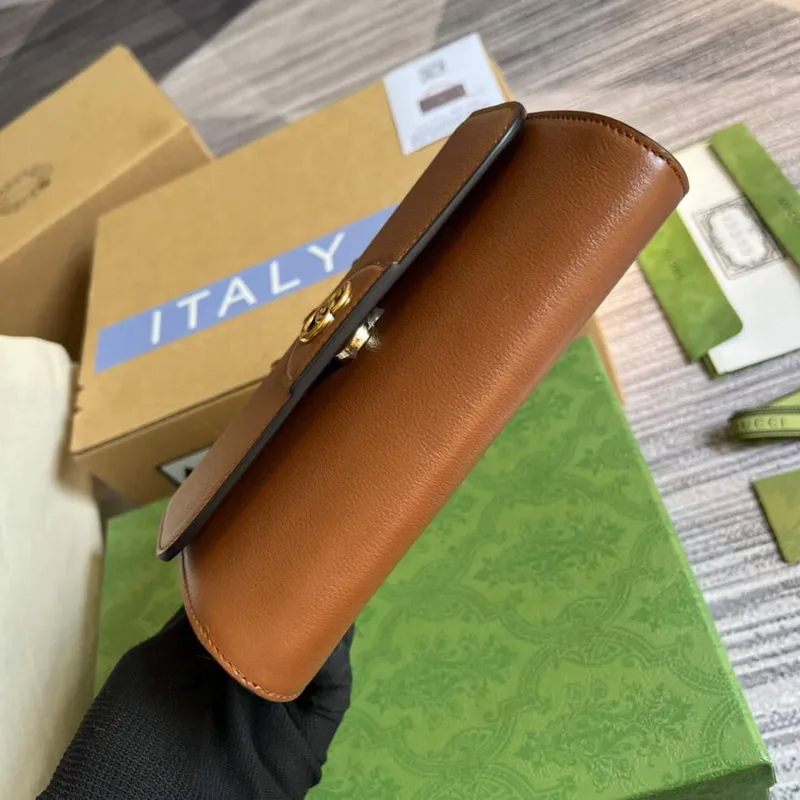 Gucci 675794 GG Small Top Handle Bag With Bamboo