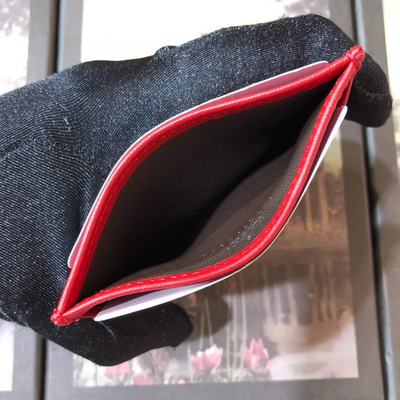 Gucci 443127 GG Marmont Card Case Red