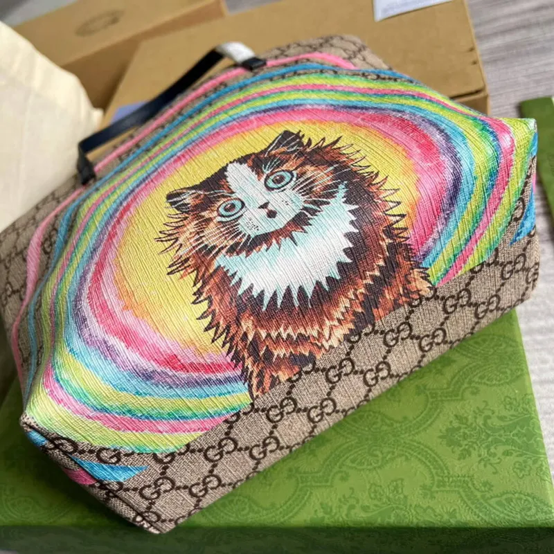 Gucci 410812 Children’s GG Ranch Tote Bag Brown